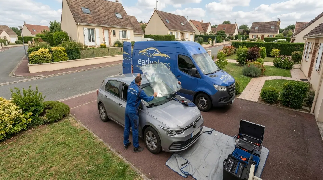 Peut-on faire remplacer son pare-brise à domicile ? Comment ça se passe ?